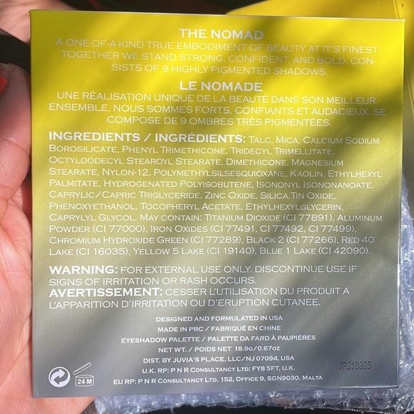 The Nomad by Juvias Pallette - Picture 7 of 8